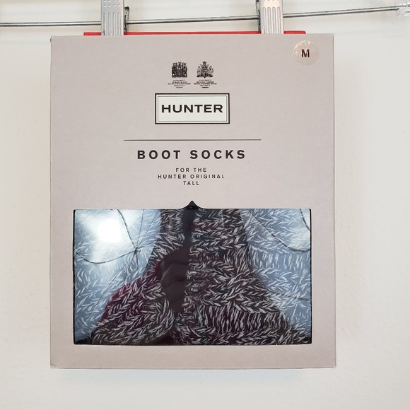 Hunter Accessories - Hunter 6-Stitch cable knit tall boot socks (204)